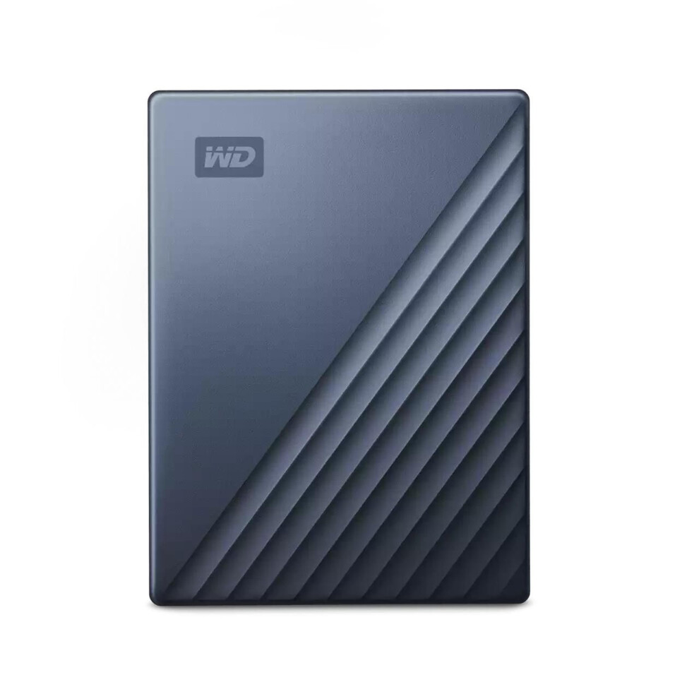 Western Digital My Passport Ultra External Hard Drive 6 Tb Usb Type-C 3.2 Gen 1 (3.1 Gen 1) Blue