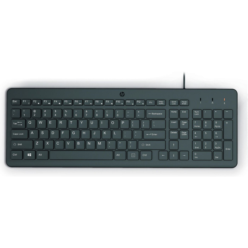 Hp 150 Wired Keyboard Arab