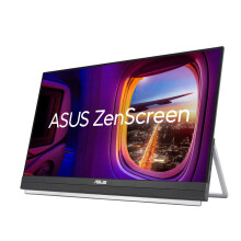Asus ZenScreen MB229CF portable 22 inch USB monitor (Full HD IPS 100Hz 2.1 channel audio speakers carrying handle partition hook)