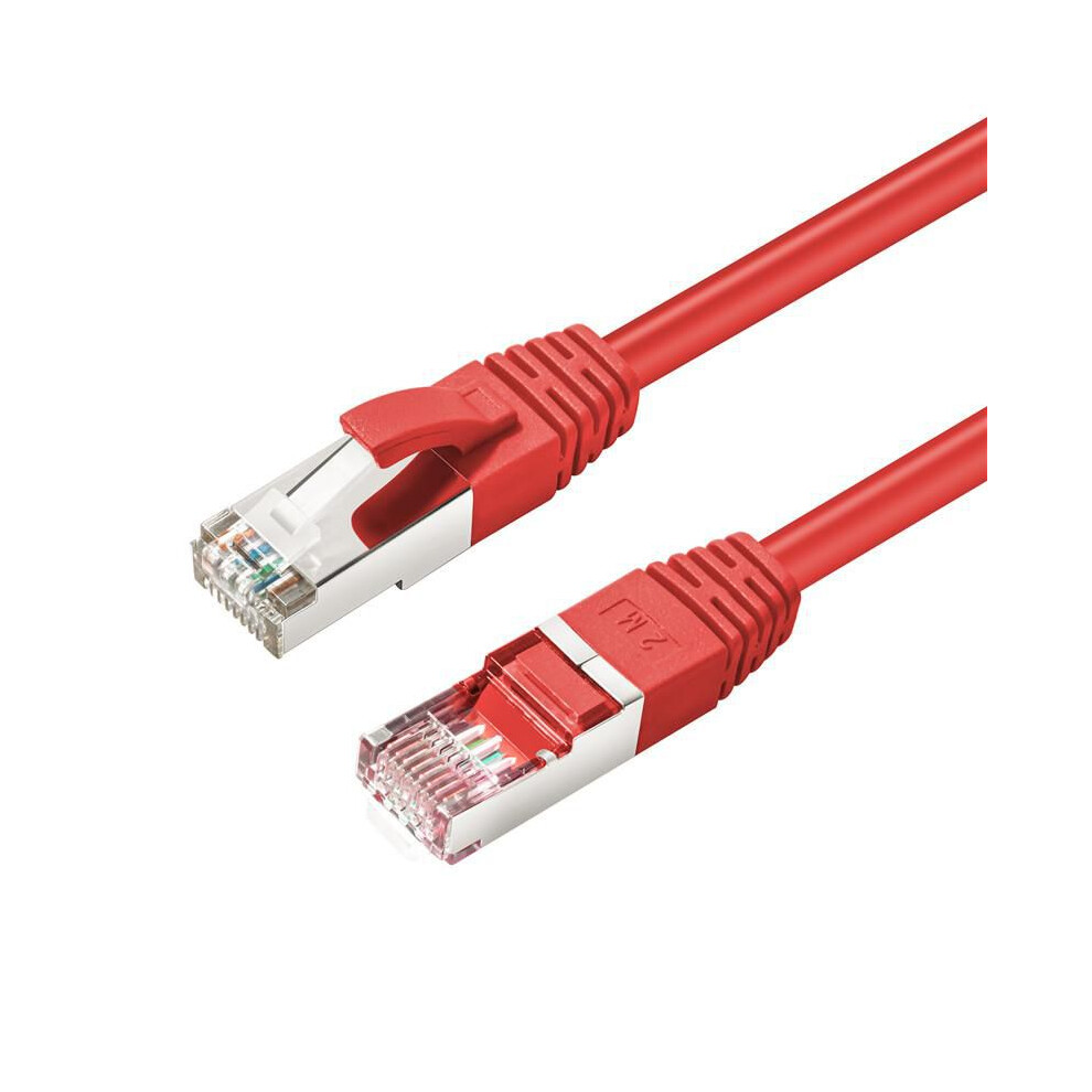 Microconnect Cat6a S/Ftp Network Cable 20M Red 5704174257684