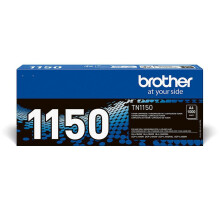 Brother The Brother TN-1150 black toner prints up to 1000 pages.