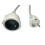 MicroConnect MicroConnect Power Extension Cord EU to French Type E 5m White 1