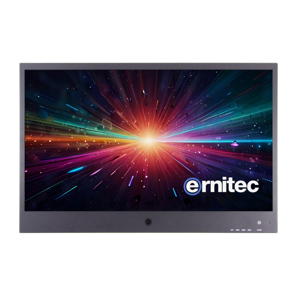 Ernitec 22" Pvm 24/7 Full-Hd Monitor. Built-In Ip 2Mp Camera Ndaa - Psu 5715063361665