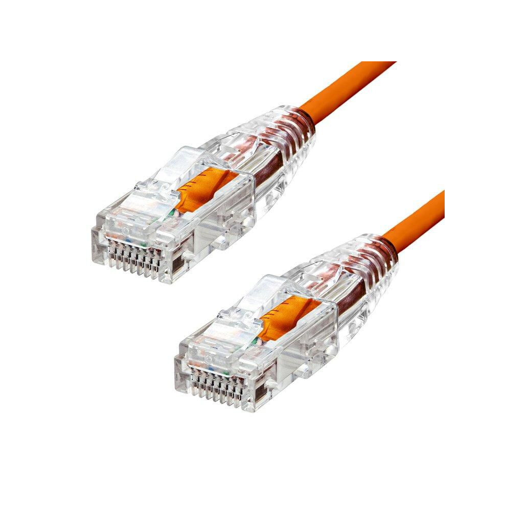 Proxtend Ultra Slim Cat6 U/Utp Cu Lszh Ethernet Cable 3M Orange 5714590016864