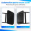 Car Left Front Bumper Headlight Washer Spray Nozzle Cover Headlight Washer Jet Cap for- 5-Series E60 E61 2003-2010 8