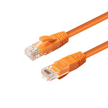 MicroConnect CAT6 U/UTP Network Cable 0.5m Orange