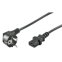 MicroConnect Power Cord Schuko Angled - C13 3m