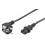 MicroConnect Power Cord Schuko Angled - C13 3m 1