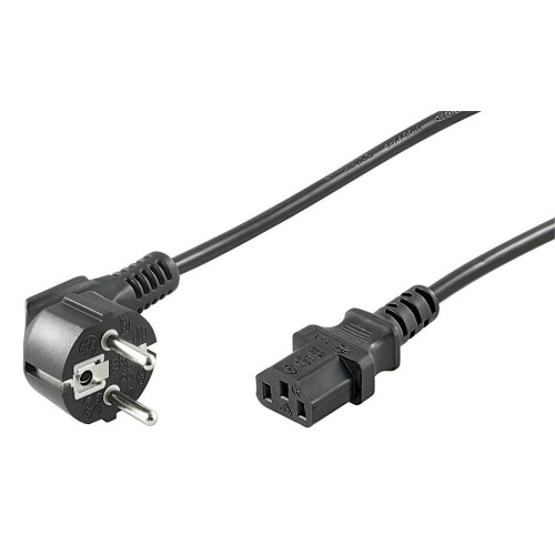 MicroConnect Power Cord Schuko Angled - C13 3m