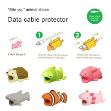 Anti-Break Silicone Wire Protector Cute Animal
