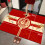 New Year Red Rug 40x60cm 1