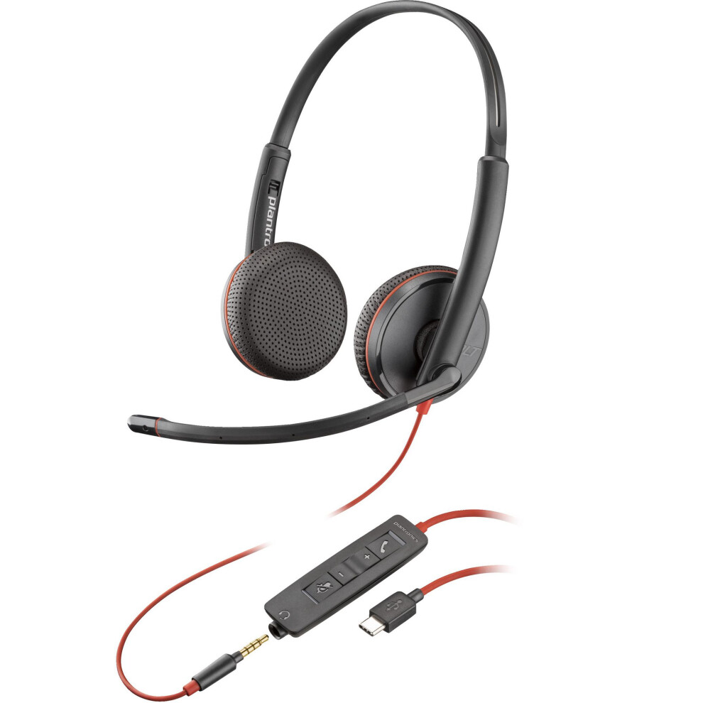 Poly Blackwire C3225 Stereo Usb-C Headset (Bulk) 5715063299548