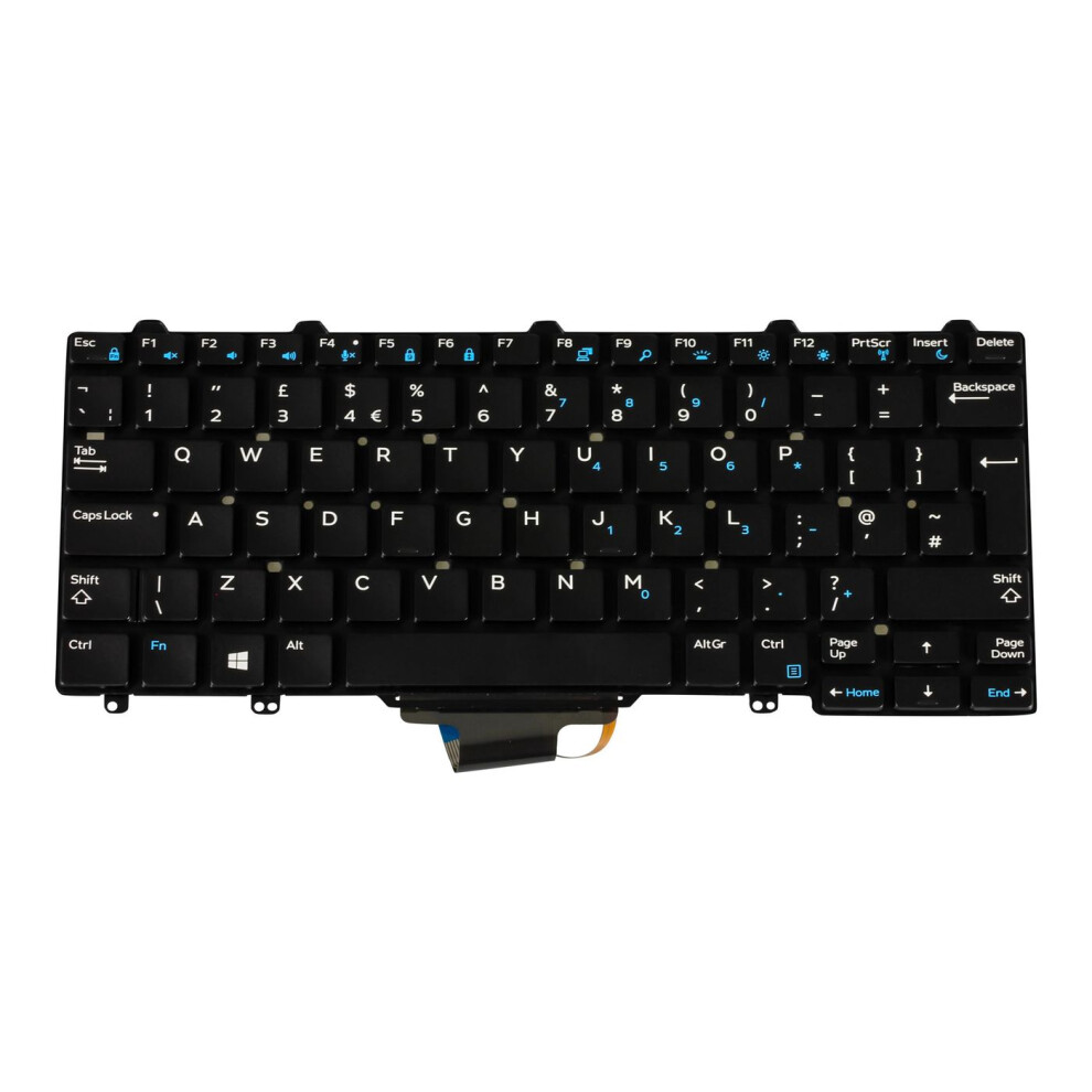 Dell Uk Keyboard English-Uk 83 Keys Backlit M15isu-Tb