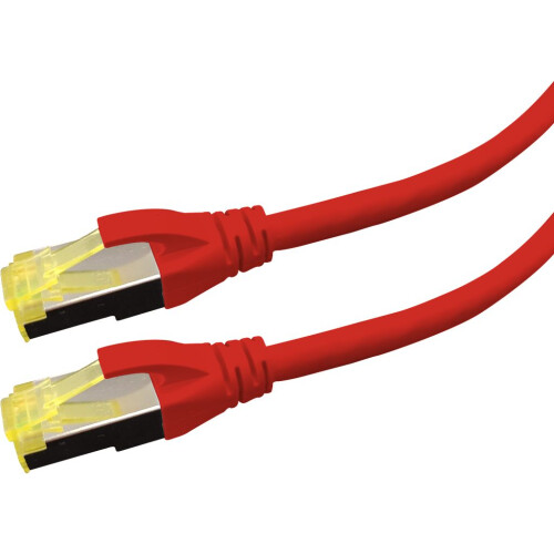 LOGON PREMIUM CAT6A S/FTP LSOH 5M Red