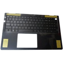Dell ASSY Keyboard with Palmrest (black color) without Type C with RJ45 English-International 99 Keys Non Backlit Black for unit with UMA graphic card