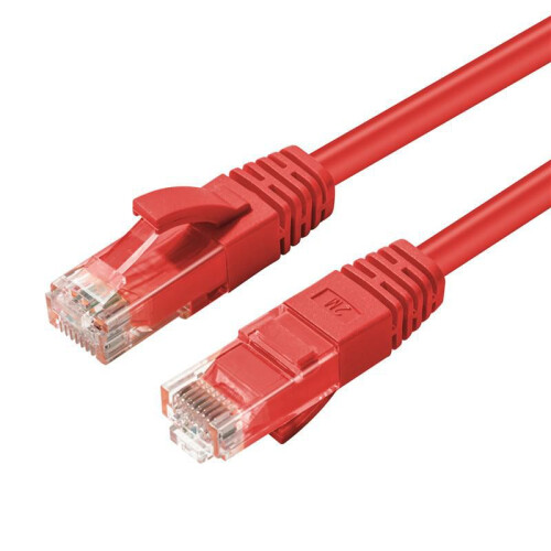 MicroConnect CAT6A UTP Network Cable 2.0m Red