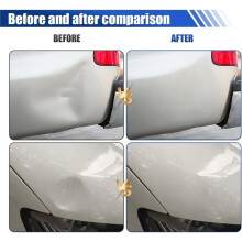 1set Paint Free Car Dent Extractor Kit, Elevator Dent Remover, Including Label and Scrapers, Used for Repair Body Damage