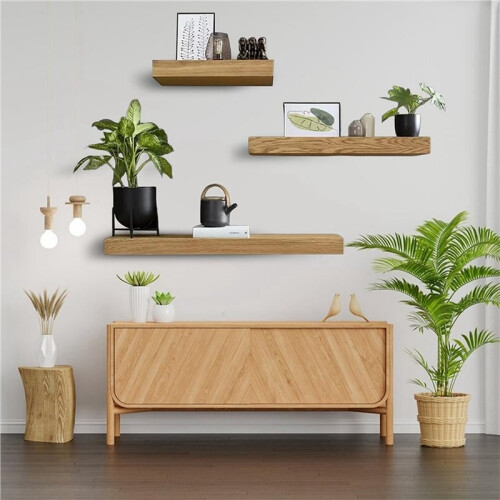 Étagère Murale Dissimulée en Bois avec Compartiment Secret, Blanche 1