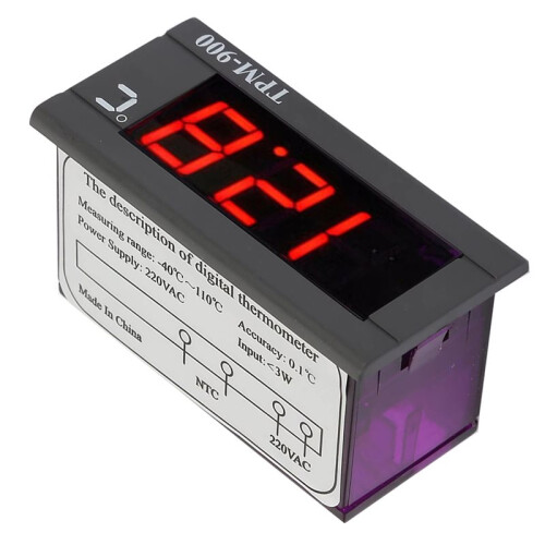 Digital Thermostat Controller TPM‑900 Digital Temperature Controller LED Panel Meter with Sensor Thermostat Controller 2