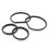 Motorcycle Instrument Board Bezel Kit Speedometer Trim Ring Inserts for  Electra Glide Road Glide Tri Glide 14- 6