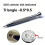 Watch Repair Tools 3235 Repairing Movement Tool 3235 Calendar Disc Screwdriver Triangular Screwdriver 3