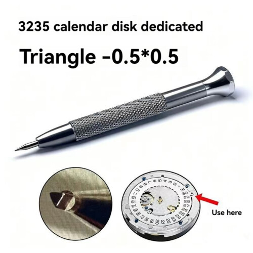 Watch Repair Tools 3235 Repairing Movement Tool 3235 Calendar Disc Screwdriver Triangular Screwdriver 2