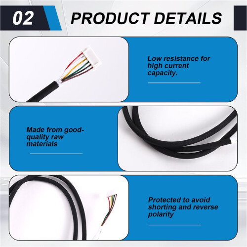 For FLASHFORGE Extruder Cable for AD5X 3D Printer Replacement Part 2