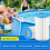 Universelle Typ-A/C-Poolfilterkartusche (4er-Pack) - für 1000-GPH-Aufstellpoolpumpen mit Typ-A- oder Typ-C-Filter 2