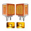 2PCs 60LED Double Face Single Stud Mount Side  Light for Heavy-Duty Trucks 7