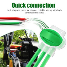 40 Stück Wasserdichte 3-Wege-Drahtverbinder für Kabel Von 22-14 AWG, Ideal für Den Außeneinsatz und Den Kfz-Bereich