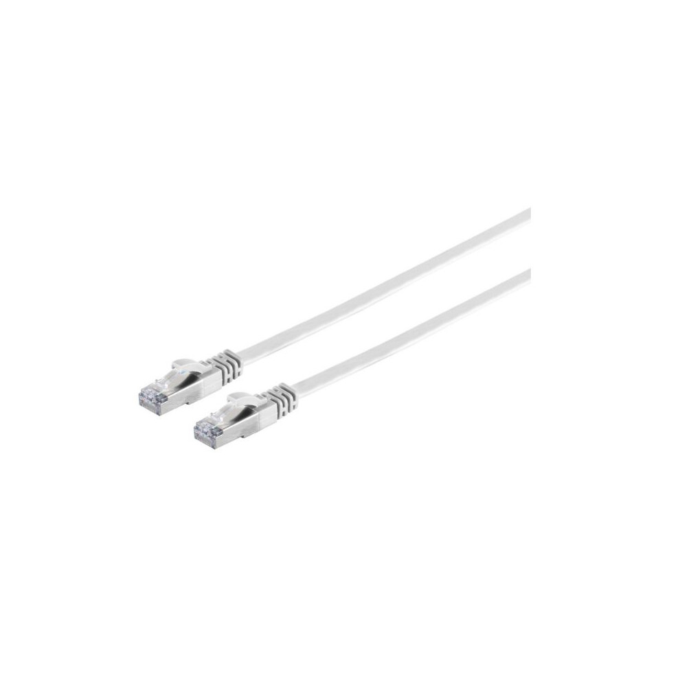Microconnect Cat6a U/Utp Flat Network Cable 5M White 5711783227632