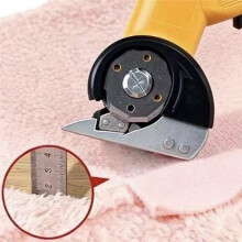 Handheld Electric Scissors Electric Cloth Cutting Machine Cutter Round Knife Charging Leather Fabric Cutting Artifact