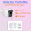 16pcs Accessories Kit for  D10  Gen 2 Robot Vacuum Cleaner Replacement Parts 6