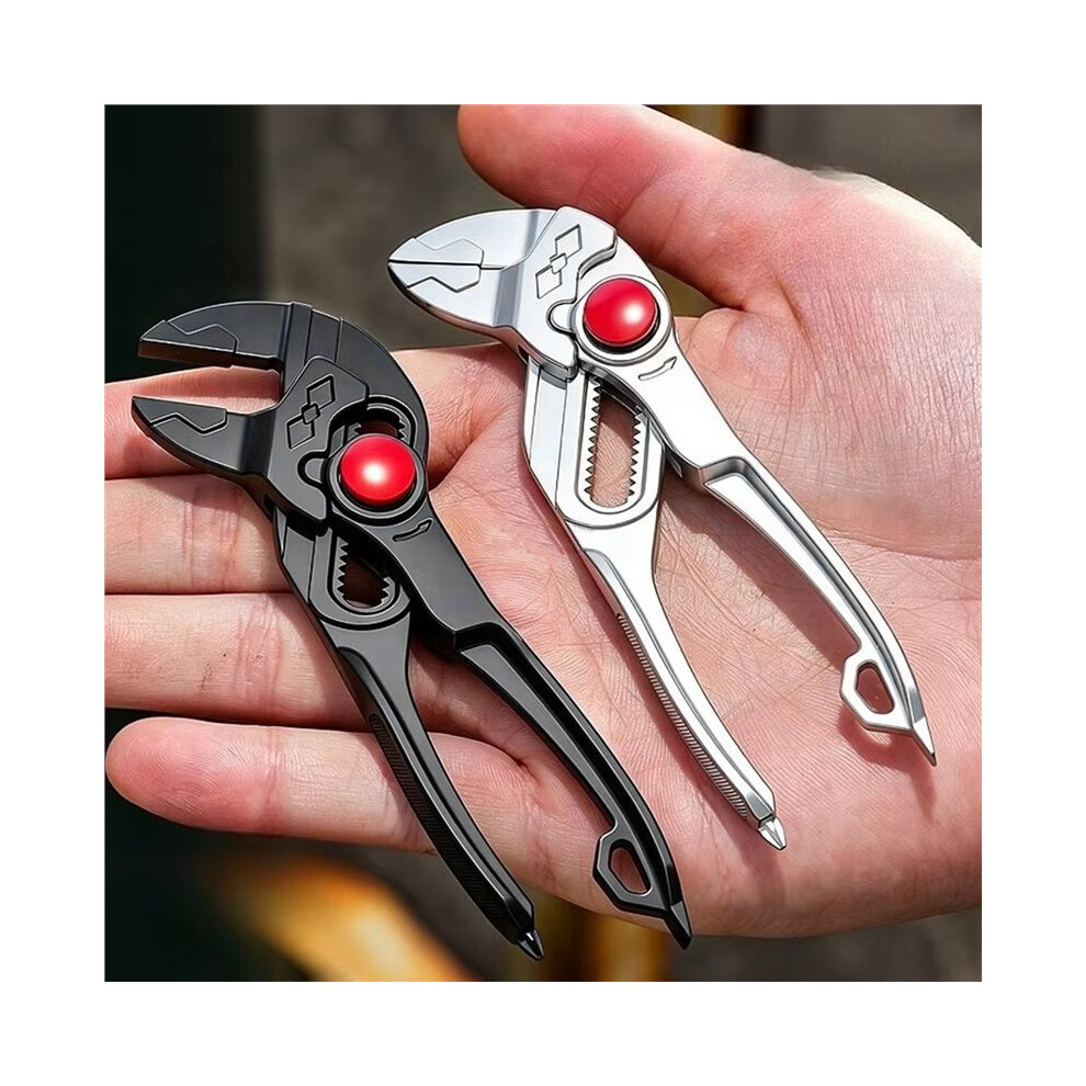 Adjustable Water Pump Pliers Multifunctional Plumbing Pipe Wrench Multitool Industrial Grade High Hardness Pliers A 4713534858417