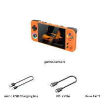 M41 Handheld Video Game Console 64G 20000+Games 4.2inch IPS Screen Portable GamePad RGB Light Supports 30+ Emulators