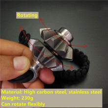 360 Rotating Self Defense Gadgets Personal Security Protection Supplies for Women Men Emergency Survival Window Broken