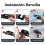 2PCS Universal Car Headrest Hooks Multifunctional  Back Hanger for Bag Storage 7
