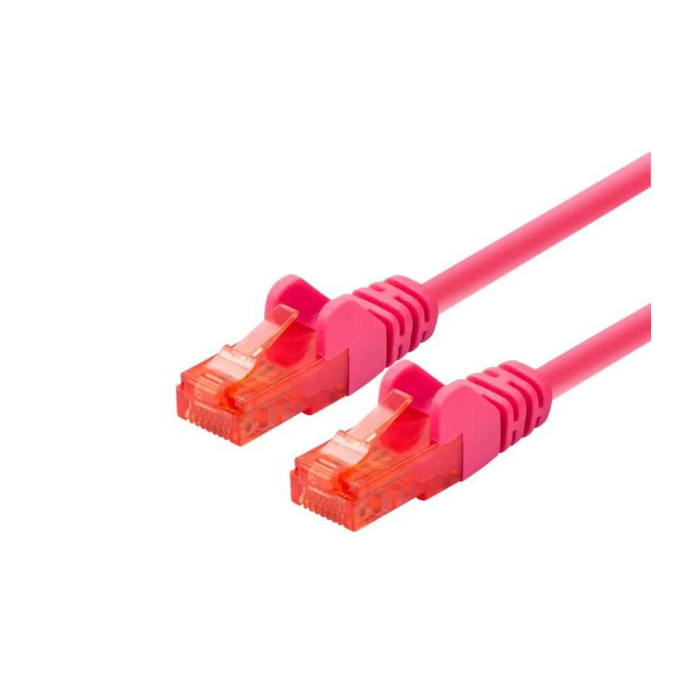 Logon Professional Patch Cable U/Utp Cat6 - 1M Magenta 5420016856296