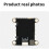 5.8GHz 2W FPV VTX Transmitter 7-24V Wide Input Adjustable Power Long-Range Drone Video Transmission Module 7