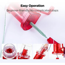 Knitting Machine, Hand-Cranked Knitter/Maker,Rope Knitting Machine,Braiding Machine for DIY Yarn Rope Weaving
