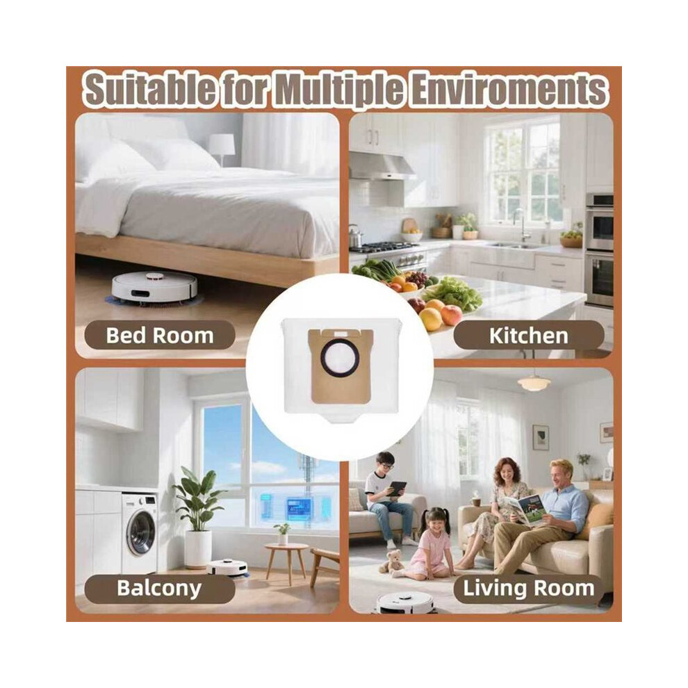Dust Bag For Robot Vacuum X20 X20 Max X20 Pro X10+ S10+ S20+ For L10s Ultra L20 Ultra L30 Ultra 4711268225253