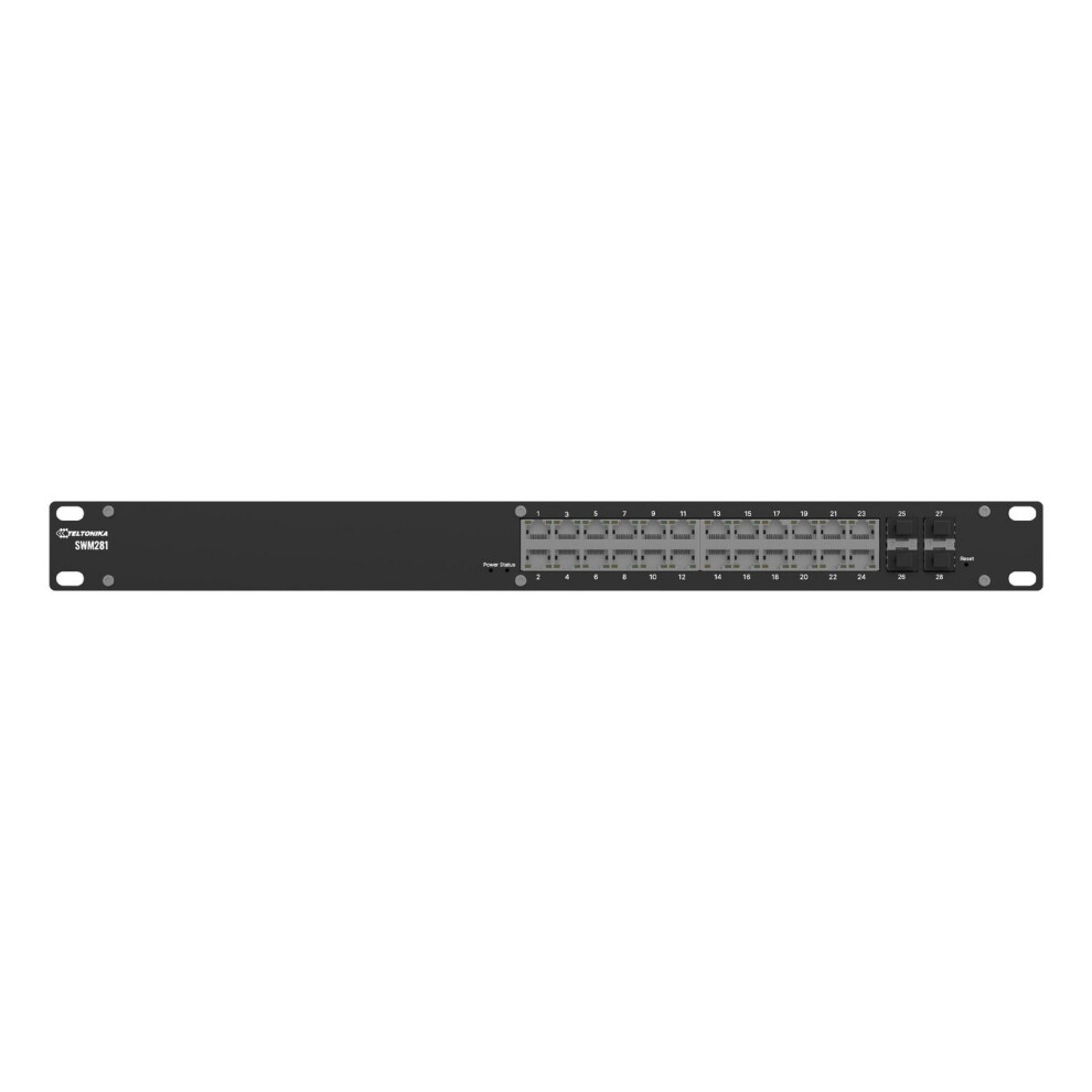 Teltonika Networks 4 X Sfp Ports 128Mb Ddr3 16 Mb Serial Flash 24X Rj-45 Black 4779051844104