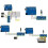 10 Modules PCA9685 16 Canaux 12 Bits PWM pour Servomoteurs I2C Compatibles pour  et pour Raspberry Pi 5
