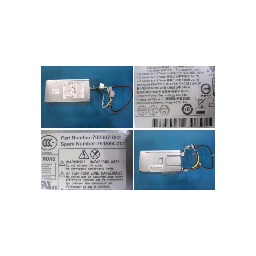 Hewlett Packard Enterprise Power Supply 240W 5711783584025