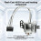 Hotend Heating Assembly Kit for Flashforge AD5X Thermistor Temperature Sensor Replacement Parts for 3D Printer Upgrade 9
