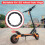 Electric Scooter Motor Wheel Hub  for  G2 Master Kickscooter Motor Side Cover Replacement Accessories A 4