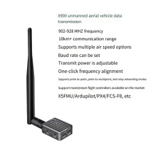 X900 Radio 12 RTK Trådlös Dataöverföringsradiomodul en-Till-en Tvåvägskommunikation 902-928 MHz