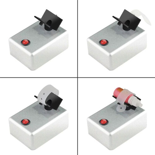 Update Version Model Paints Nail Lacquer Shaker Adjustable Shaking Machine Evenly Tools for Nail Art, Tattoo EU Plug 2