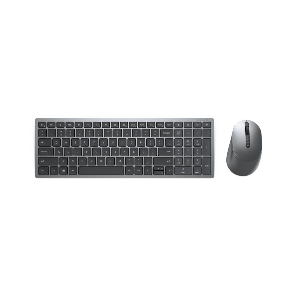 Dell Pro Plus Compact Keyboard And Mouse - Km7120w - Belgian (Azerty) Grey