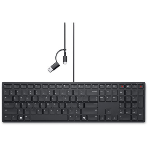 Dell Dell Pro Wired Collaboration Keyboard - KB525C - US International (QWERTY)